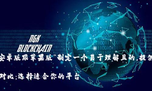 根据您的要求，我将为“tokenim安卓版跟苹果版”制定一个易于理解且的，提供相关关键词，并为内容制定大纲。

Tokenim安卓版与苹果版的详细对比：选择适合你的平台