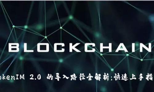 TokenIM 2.0 的导入路径全解析：快速上手指南