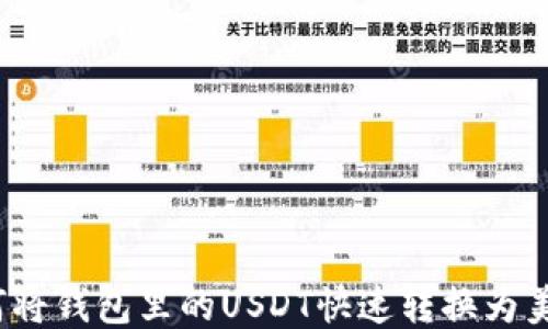 
如何将钱包里的USDT快速转换为美元？