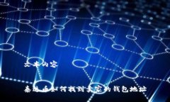 文本内容泰达币如何找到卖家的钱包地址