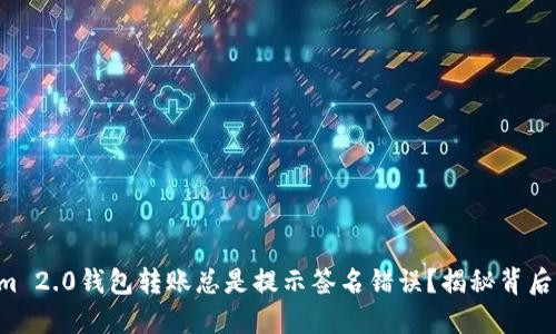 为什么你的Tokenim 2.0钱包转账总是提示签名错误？揭秘背后的原因与解决方案！