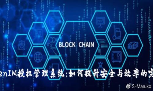 探秘TokenIM授权管理系统：如何提升安全与效率的完美平衡？