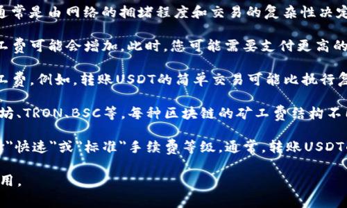 在进行TP钱包（Trust Wallet）转账USDT时，矿工费（即交易手续费）通常是由网络的拥堵程度和交易的复杂性决定的。这里有几个主要的因素会影响矿工费的高低：

1. **网络拥堵**：如果以太坊或其他区块链网络正面临高交易量，矿工费可能会增加。此时，您可能需要支付更高的手续费才能确保交易快速确认。

2. **交易类型**：一些交易会比其他交易更复杂，从而需要更多的矿工费。例如，转账USDT的简单交易可能比执行复杂的智能合约需要的燃料费（Gas Fee）要低。

3. **区块链类型**：转账USDT可以在不同的区块链上进行，例如以太坊、TRON、BSC等。每种区块链的矿工费结构不同。

一般来说，您可以在TP钱包中查看当前的矿工费，并可以根据需要选择