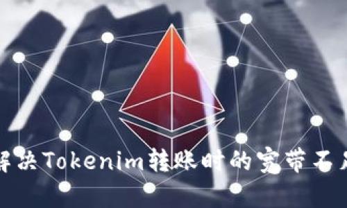如何解决Tokenim转账时的宽带不足问题