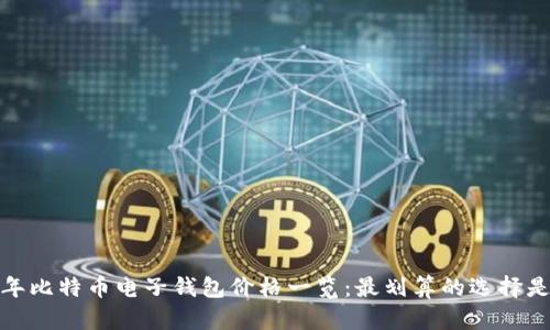 2023年比特币电子钱包价格一览：最划算的选择是什么？