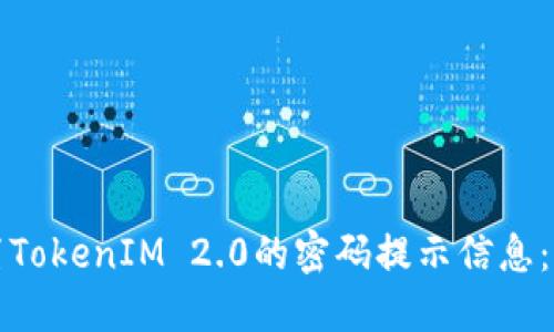 如何设置TokenIM 2.0的密码提示信息：详尽指南